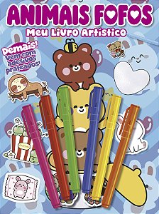 Livro Animais Fofos Meu Livro Artístico