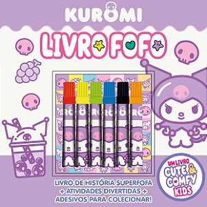 Livro Kuromi - Cute & Comfy Kids - Livro Fofo
