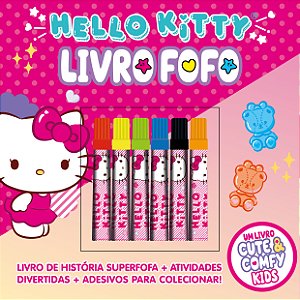 Livro Hello Kitty - Cute & Comfy Kids - Livro Fofo
