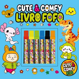 Livro Cute & Comfy Kids - Livro Fofo