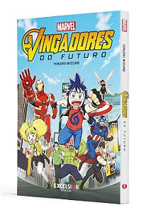Livro Marvel vingadores do futuro: o mangá