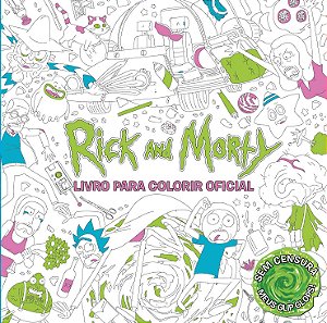 Livro Rick and Morty - Livro para colorir oficial
