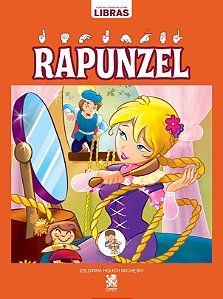 Livro Contos clássicos em libras - Rapunzel