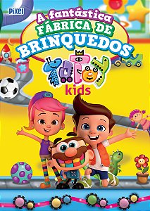 Livro A Fantástica Fábrica de Brinquedos Totoy Kids