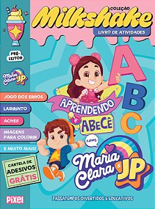 Livro Coleção Milkshake - Aprendendo O Abecê Com Maria Cl...