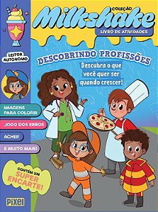 Livro Coleção Milkshake - Descobrindo Profissões - Descub...