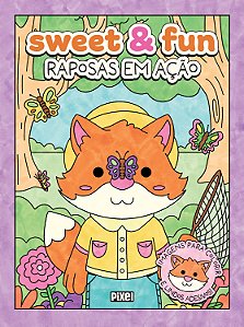 Livro Sweet & Fun: raposas em ação