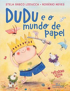 Livro Dudu e o mundo de papel