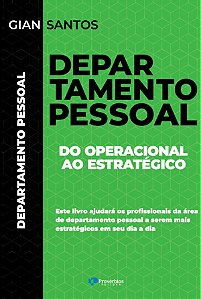 Livro Departamento Pessoal: do operacional ao estratégico