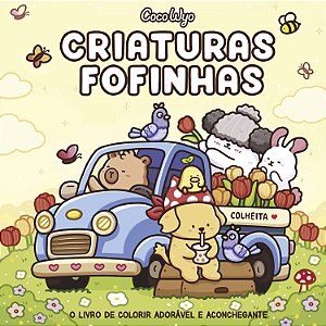 Livro Criaturas Fofinhas (Cozy Cuties) – Livro De Colorir...