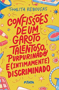 Livro Confissões De Um Garoto Talentoso, Purpurinado E (Intimam...