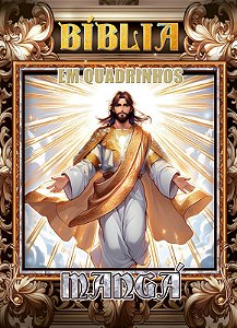 Livro Bíblia em Quadrinhos - Mangá