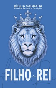 Livro Bíblia sagrada - filho do rei – edição de luxo | revista ...