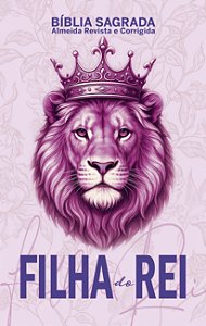 Livro Bíblia sagrada - filha do rei - edição de luxo | revista ...