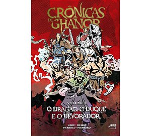 Livro Crônicas de Ghanor Vol. 1 — O dragão, o duque e o devorad...