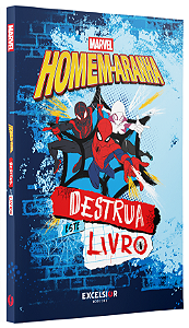 Livro Destrua este livro - Homem-Aranha