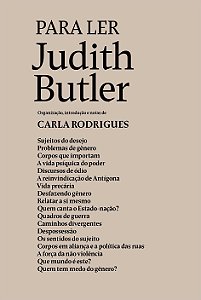 Livro Para ler Judith Butler