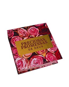 Livro Preciosas Promessas De Deus | Capa Dura | Com 220 Versícu...