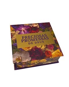 Livro Preciosas Promessas De Deus | Capa Dura | Com 220 Versícu...