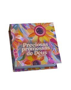 Livro Preciosas Promessas De Deus | Caixinha De Promesas | Gira...