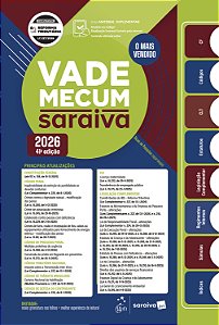 Livro Vade Mecum Saraiva Tradicional - 41ª Edição 2026