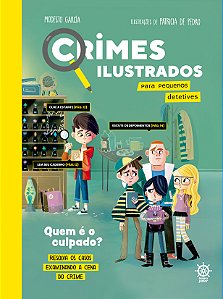 Livro Crimes ilustrados para pequenos detetives