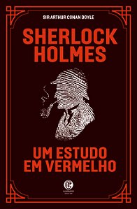 Livro Sherlock Holmes - Um estudo em vermelho