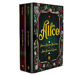 Livro Alice Edição Luxo - Box com 2 livros