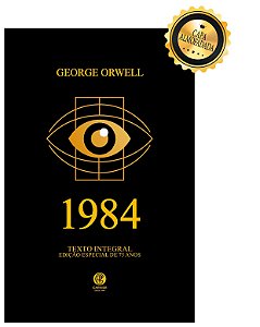 Livro 1984: Edição de luxo almofadada