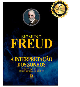 Livro A Interpretação dos Sonhos: Edição de luxo almofada...