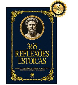 Livro 365 Reflexões Estoicas - Edição de Luxo Almofadada