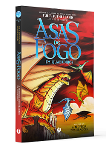 Livro Asas de fogo - a profecia dos dragões em quadrinhos