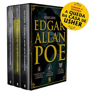Livro Grandes Obras de Edgar Allan Poe - Box com 3 Livros