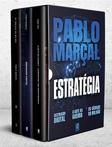 Livro Coleção Estratégia Pablo Marçal - Box com 3 livros