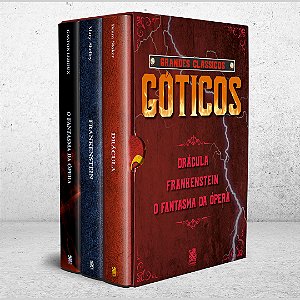 Livro Grandes Clássicos Góticos - Box com 3 Livros