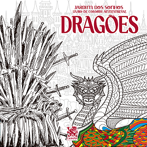 Livro Livro de colorir - Jardim dos sonhos - Dragões