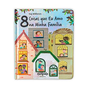 Livro 8 coisas que eu amo na minha família