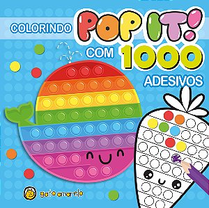 Livro Colorindo Pop It: Baleia