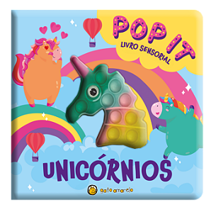 Livro Pop It: Unicornio