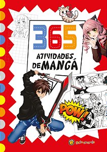 Livro 365 Atividades De Mangá