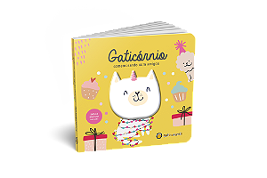 Livro Amigos Squishy - Gaticórnio: Comemorando Com Amigos