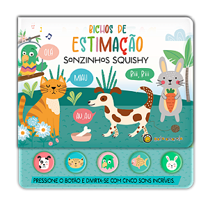 Livro Bichos De Estimação - Sonzinhos Squishy
