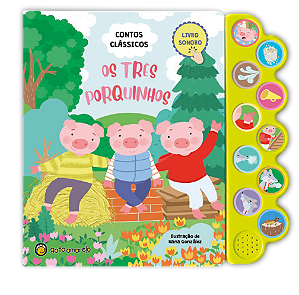 Livro Mundo de sons: os três porquinhos: mundo dos sons