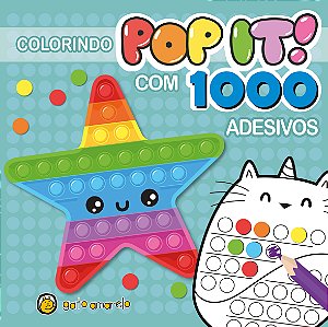 Livro Colorindo Pop It - Arco Íris