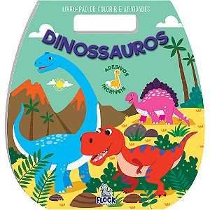 Livro Livro-Pad De Colorir E Atividades: Dinossauros