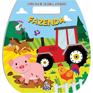Livro Livro-Pad De Colorir E Atividades: Fazenda