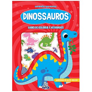 Livro Diversão Que Gruda: Dinossauros