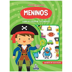 Livro Diversão Que Gruda: Meninos