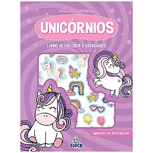 Livro Diversão Que Gruda: Unicórnios