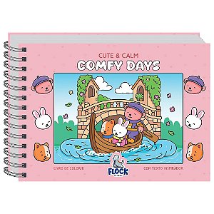 Livro Livro de colorir: cute & calm: comfy days